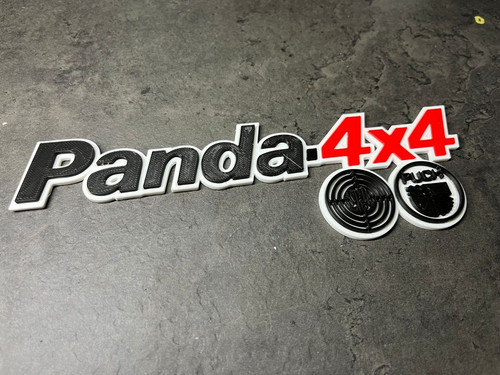 Replica fregio logo fiat - fregio, panda