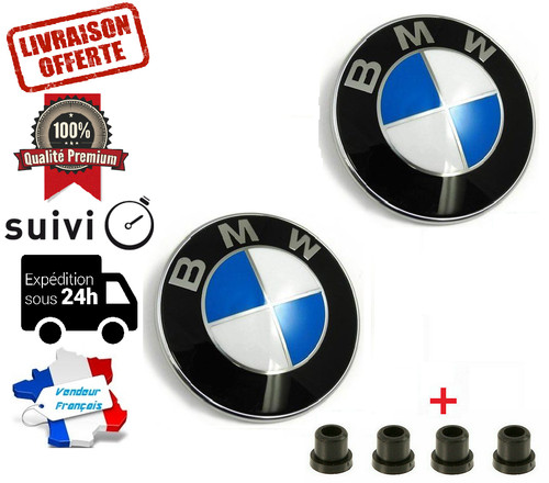 Logo bmw 82mm capot - logo,