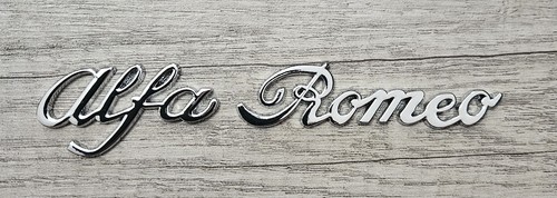 Scritta logo stemma - alfa, romeo