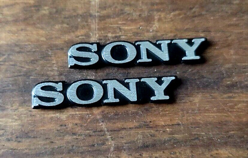 Logo alluminio sony - alluminio,