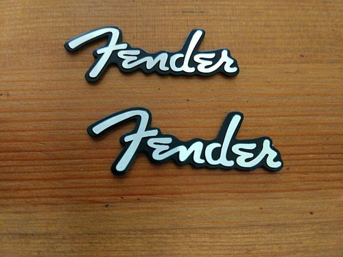 Logo aluminium fender 2 - fender, x