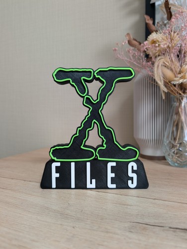 Logo files enseigne plaque - x-files,