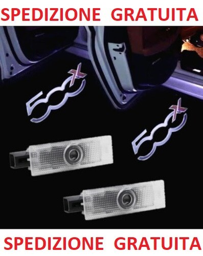 Proiettori led logo fiat 500x - proiettori,